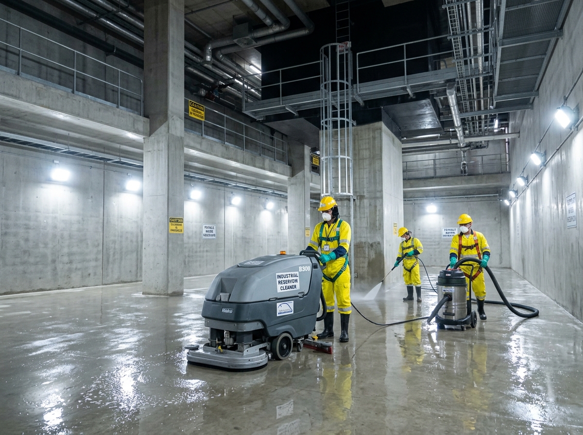 Commercial and Apartment Tank Cleaning Services