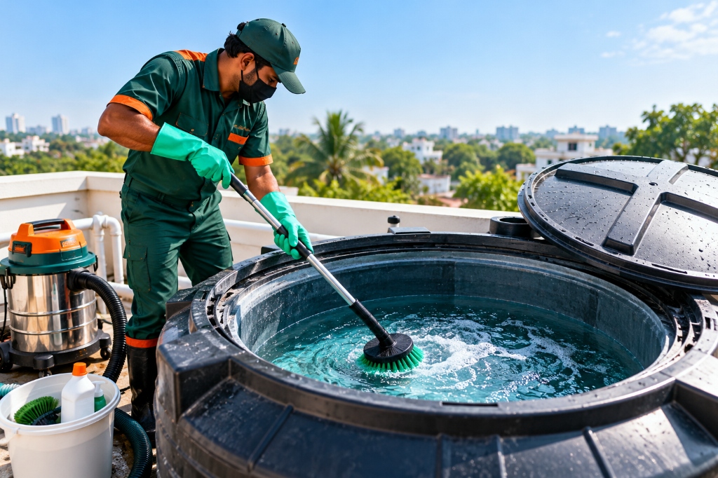 Professional Water Tank Cleaning Service in Hyderabad