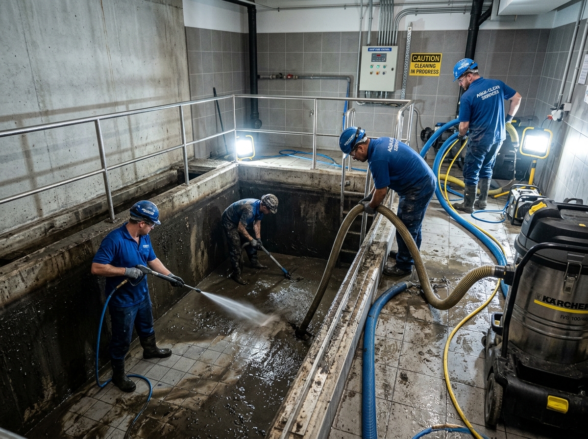 Underground Sump Cleaning Services Hyderabad